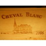 Chateau Cheval Blanc, St Emilion 1er Grand Cru Classe 2006, 6 bottles in owc. Removed from the