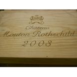 Chateau Mouton Rothschild, Pauillac 1er Cru 2003, 6 bottles in owc. Removed from the cellar of a