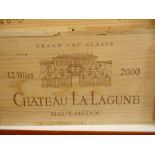 Chateau La Lagune, Haut Medoc 5eme Cru 2000, 12 bottles in owc. Removed from the cellar of a local