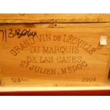 Chateau Leoville-Las-Cases, St Julien 2eme Cru 2004, 12 bottles in owc. Removed from the cellar of a