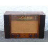 A wooden cased Mullard radiogram.