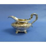 A William IV silver Cream Jug, by Edward, Edward Jnr, John & William Barnard, hallmarked London,