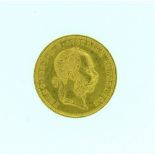 An Austrian gold 1 Ducat Coin, dated 1915.