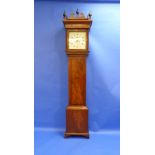 Elizabeth Murch, Honiton, a mahogany longcase clock, the 8-day movement striking the hours on a