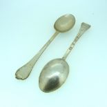 A 1953 Coronation silver 'Trefid' Spoon, by Roberts & Belk Ltd, hallmarked Sheffield, 1953,