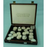 'The official coin collection in honour of H.M. Queen Elizabeth the Queen Mother'; a collection of