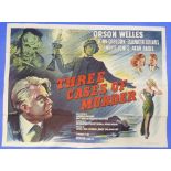 Vintage Movie Posters: Three Cases of Murder, together with The Woman in the Hall, Stranger than