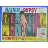 Vintage Movie Posters: Gypsy, together with After the Ball, and Light Fingered, all UK Quad 30in x