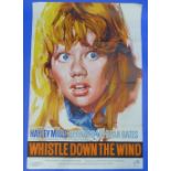 Vintage Movie Posters: Whistle Down the Wind, together with Nine Men and The Night my Number Came