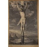 Schelte Bolswert, after Sir Peter Paul Rubens 1577-1640, 'The Crucifixion', engraving, c.1630,