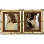 A pair of early 20th Century Christoleum pictures,