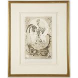 Anne Shingleton, a good soft ground etching from A