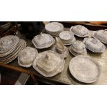 A large quantity of 'Asiatic Pheasant' dinnerware