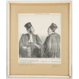 After Honorè Daumier 1808-1879, a selection of 19t