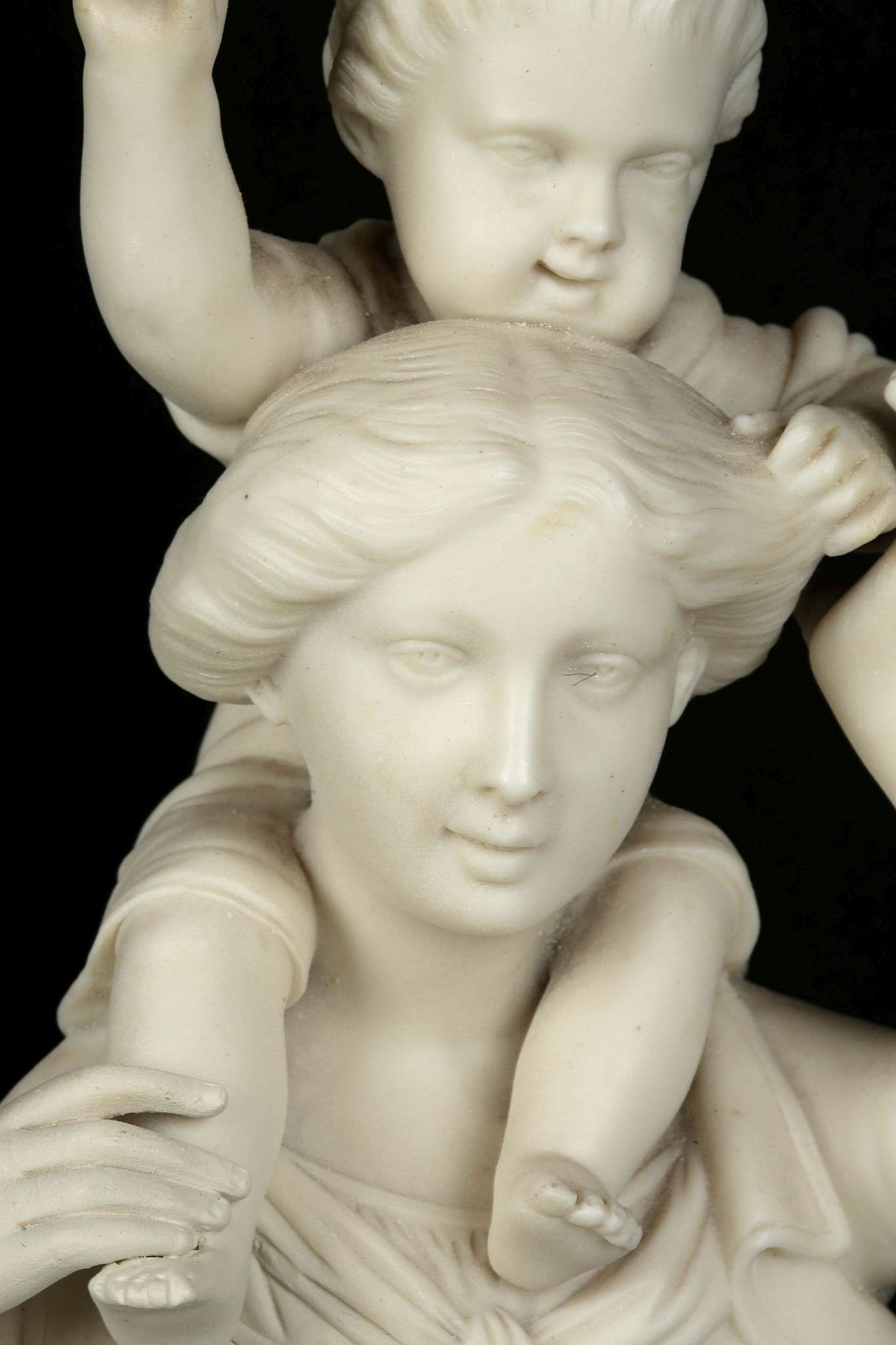 AN 'ART UNION OF GREAT BRITAIN' PARIAN FIGURE, late 19th century, modelled as a corseted woman - Image 5 of 6