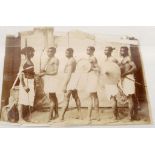 A quantity of rare collodion and other photographic prints of ethnic and native groups etc. (Qty).