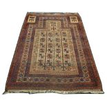 3 Afghan Belouch rugs, 1.31m x 1.02m, 1.47m x 0.80m and 1.14m x 0.80m.