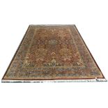 Pakistan red ground carpet, 3.62m x 2.80m. Condition rating A/B.