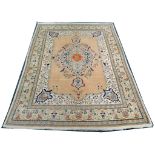 Persian Tabriz carpet, North West Iran, 2.58m x 1.89m. Condition rating B/C.