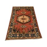 Persian Bakhtiar rug, 2.25m x 1.45m. Condition rating A/B.