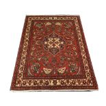 Persian Isfahan rug, 2.10m x 1.55m. Condition rating A/B.