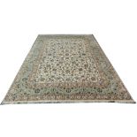 Persian Kashan carpet, 4.30m, x 3.25m. Condition rating A/B.