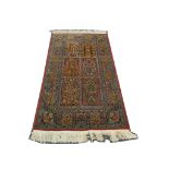 Persian Birjand rug, 1.57m x 0.92m. Condition rating A.