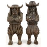 A pair of 19th century Black Forest style novelty