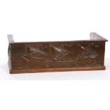 LIBERTY & Co., an Arts & Crafts copper clad, oak b