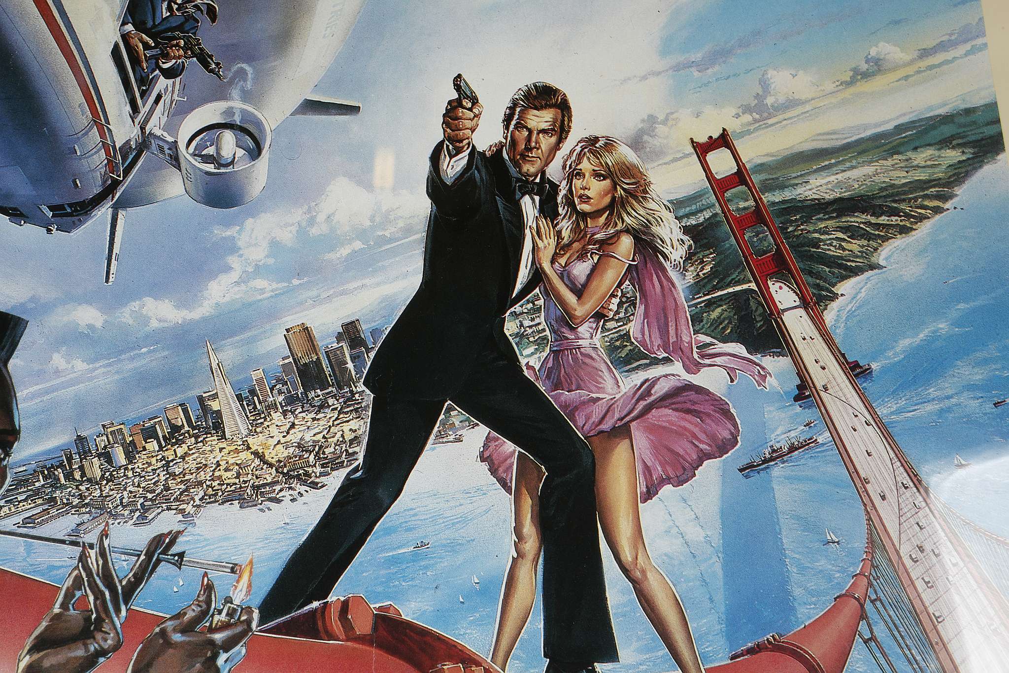James Bond, 'A View to a Kill, movie poster, distr - Image 4 of 5