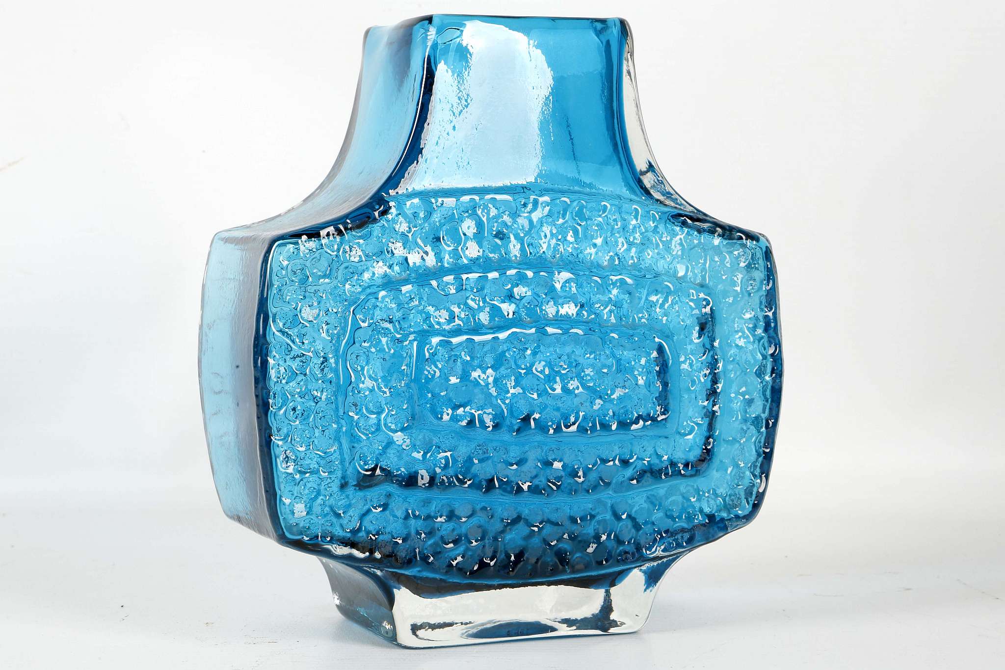 A WHITEFRIARS TV VASE, circa 1970, in Kingfisher b - Image 2 of 4