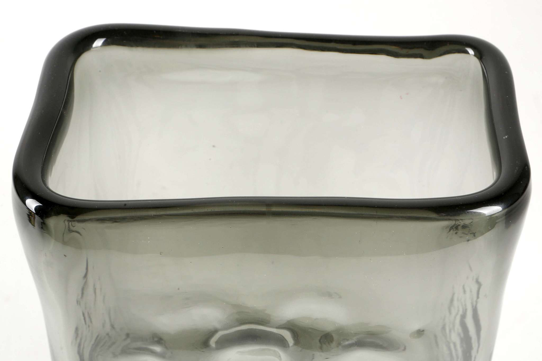 A WHITEFRIARS BASKET WEAVE SLAB VASE, circa 1970, - Image 3 of 4