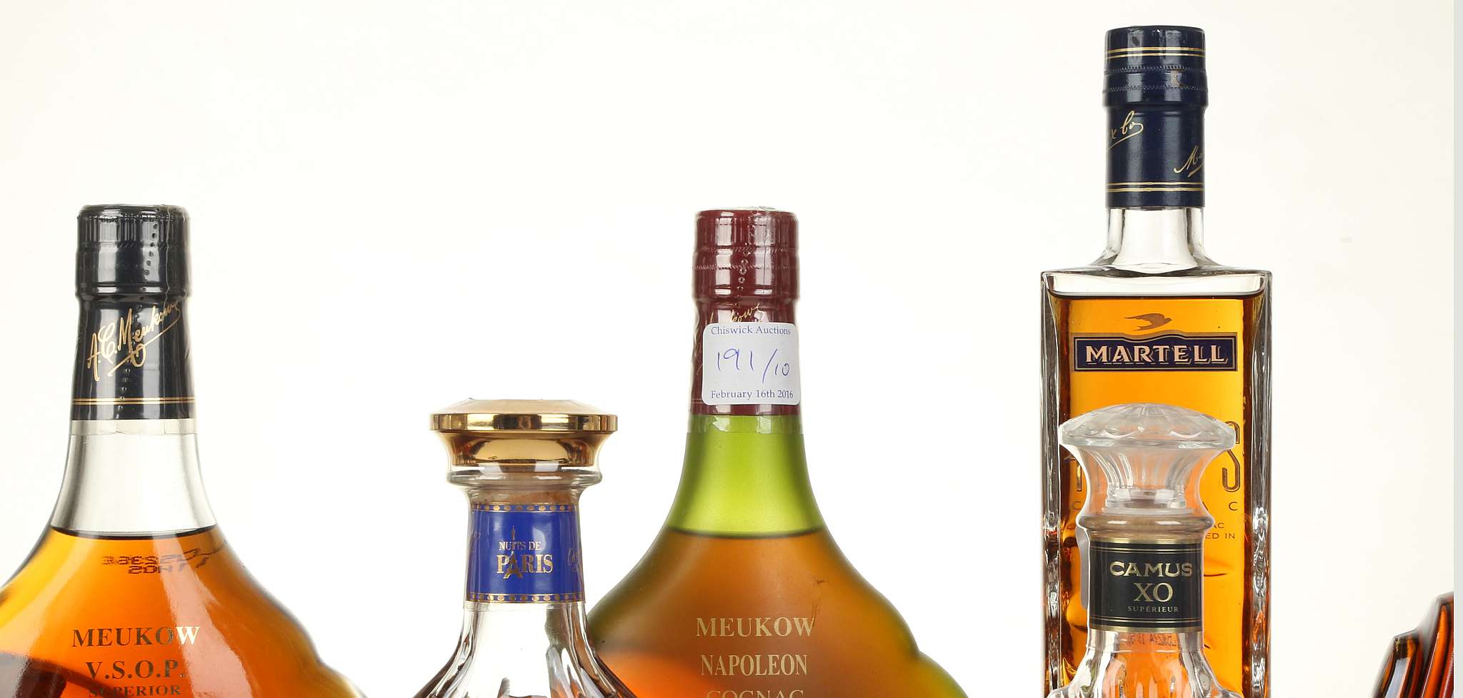 Cognac collection - Camus XO 35cl x 3, Courvoisier - Image 4 of 5