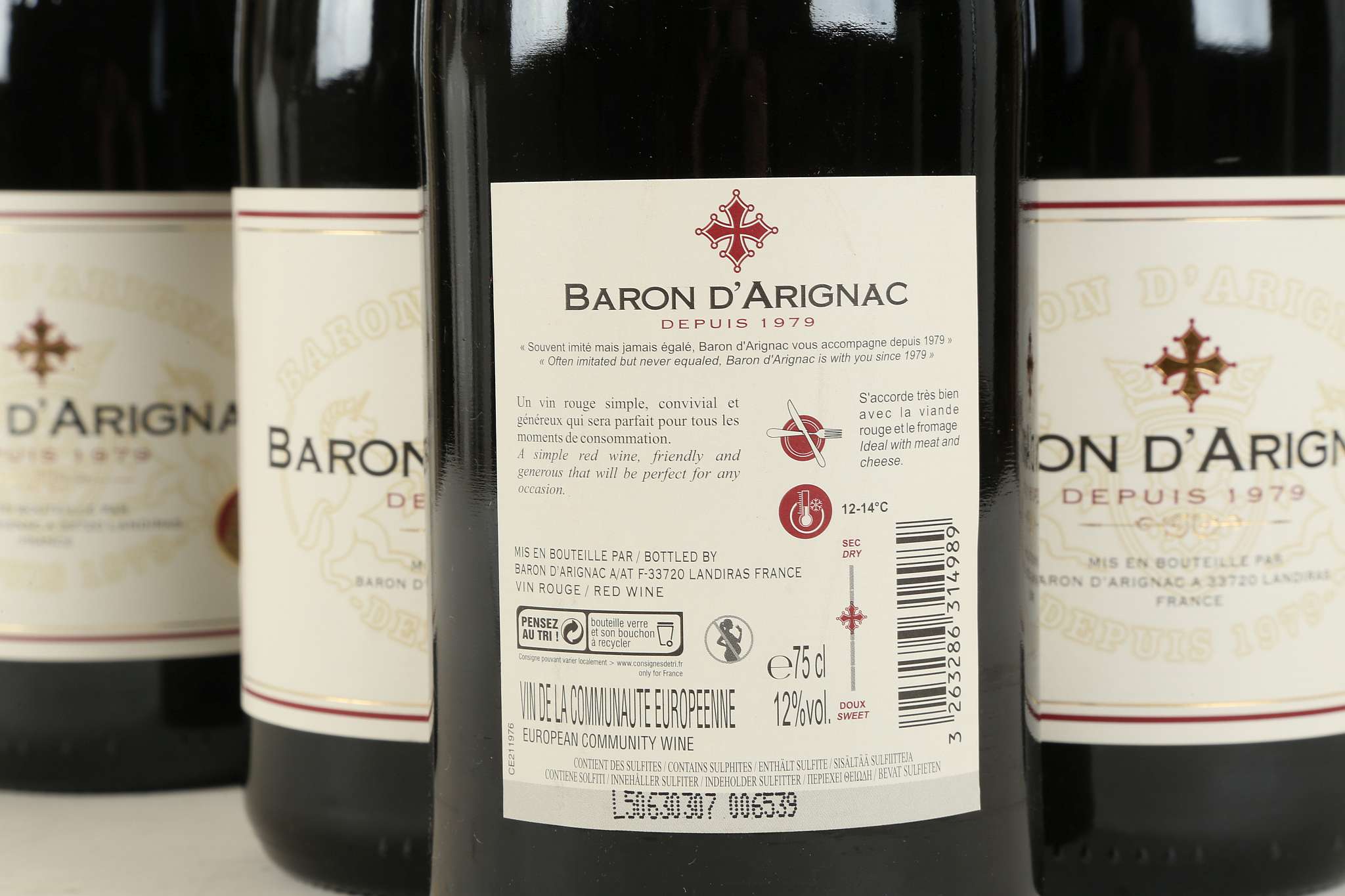 Baron D`Arignac red 1979 (18) - Image 5 of 5