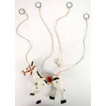 Muffin the Mule, a 1950''s cold painted metal puppet, with articulated limbs. Approx 18cm long.