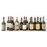 Red wine Lynch Bages, Plagnac, Volnay etc. (15)