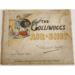 UPTON, Florence K. The Golliwog's Air-Ship. London: Longmans, Green & Co, 1902. Oblong 8vo., 29 full