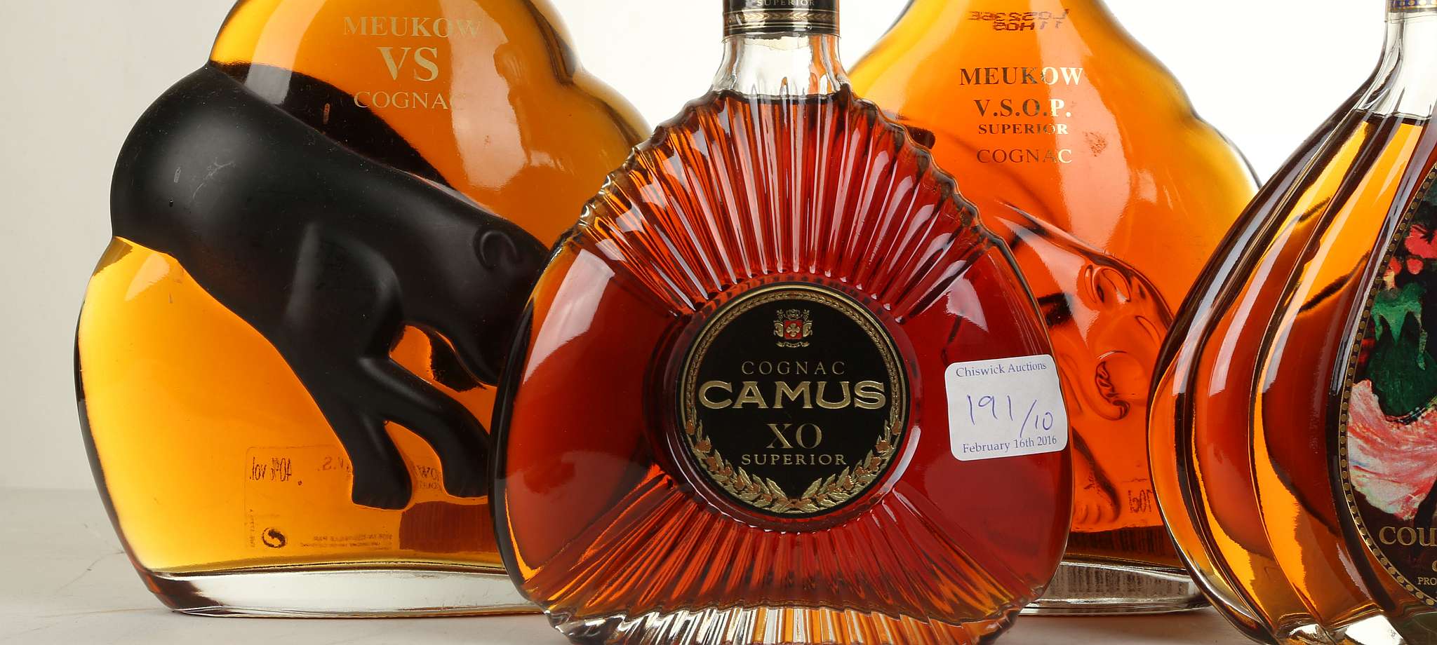 Cognac collection - Camus XO 35cl x 3, Courvoisier - Image 3 of 5