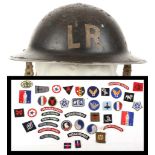 WW2 British Military Home Guard helmets, Light Res