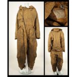 RAF early WW2 Tailor buoyancy suit, as used by Air