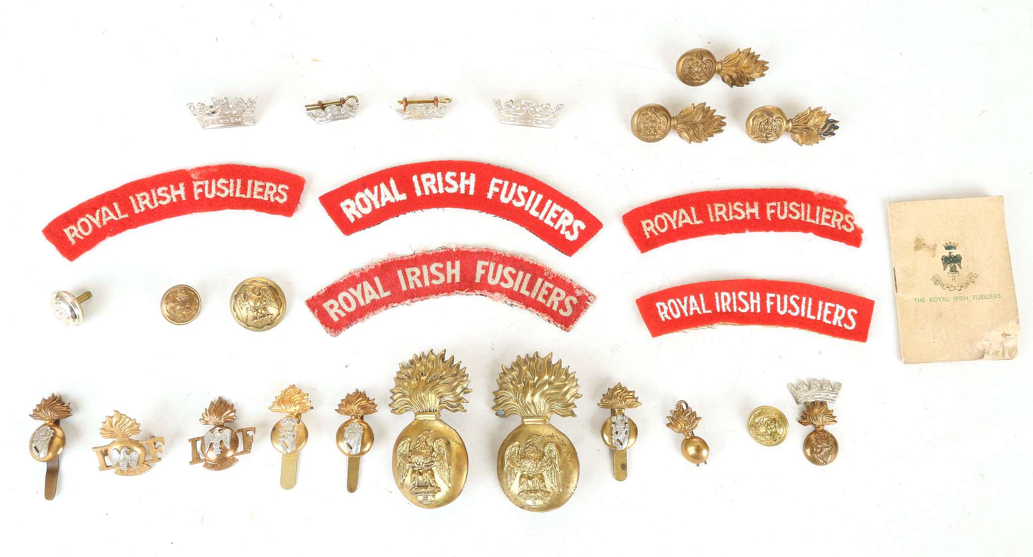 British Army Irish military momentos Royal Irish F - Image 2 of 5