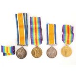 WWI medals awarded to Machine Gun Corps (Tank Regi