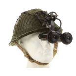 British Army night vision goggles and helmet c.198