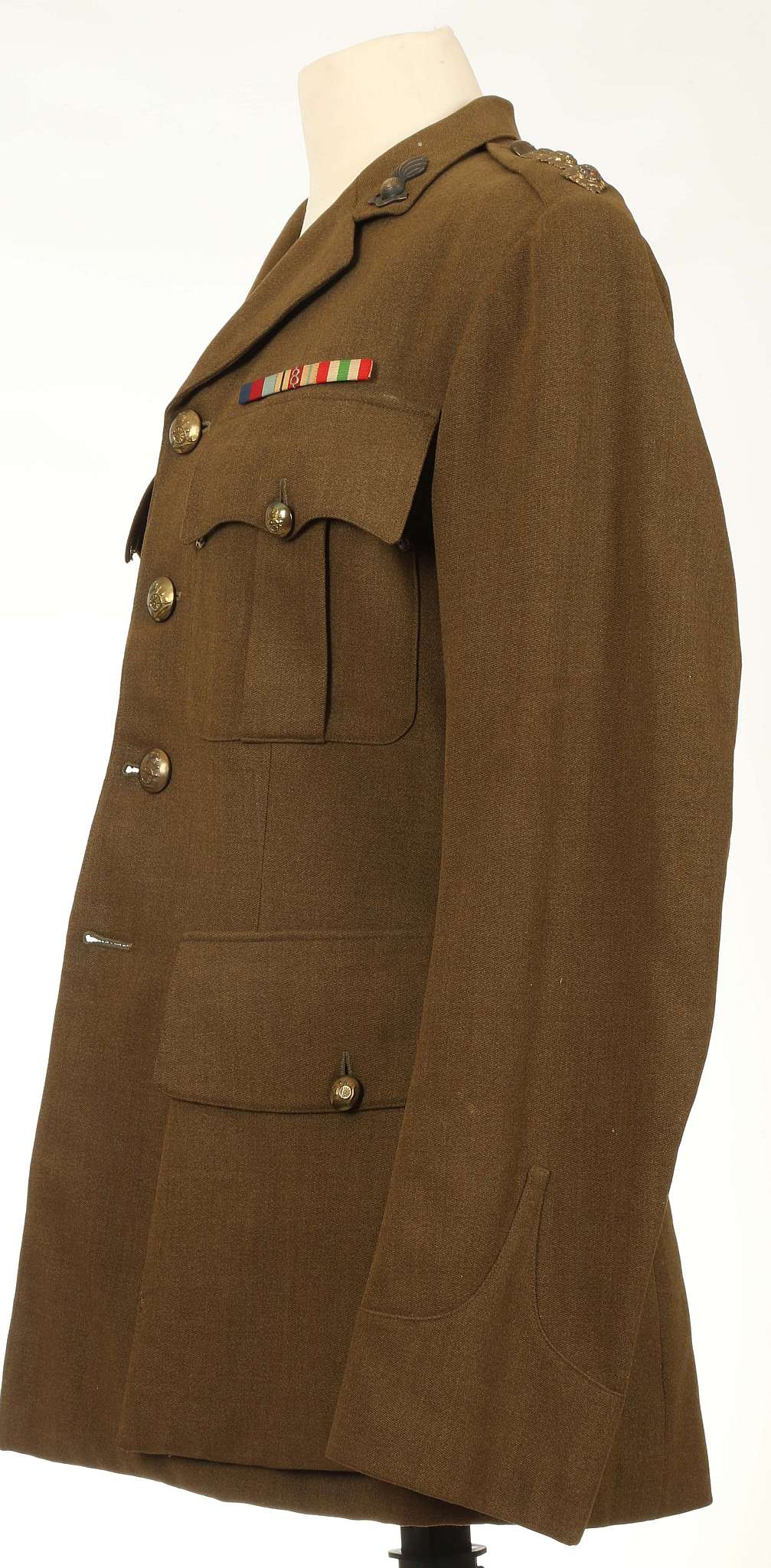 WWII British Army Artillery Captain Officer's No.2 - Image 5 of 6