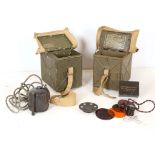 WWII British Army field signalling set, complete,