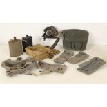 Royal Air Force, WWII webbing to include pouches,