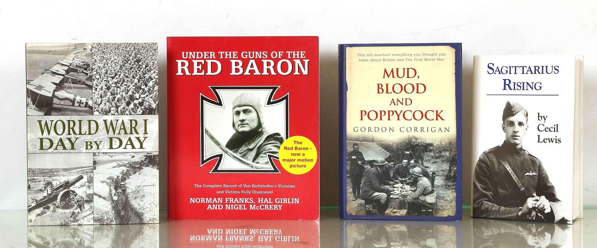WWI books on the Somme, Ypres Passchendaele, Red B