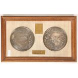 Framed commemorative medals, Battle of Waterloo, s