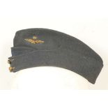 Royal Air Force WWII side caps, Officer's and Othe