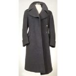 Two RAF WWII era greatcoats, one named to Hamer